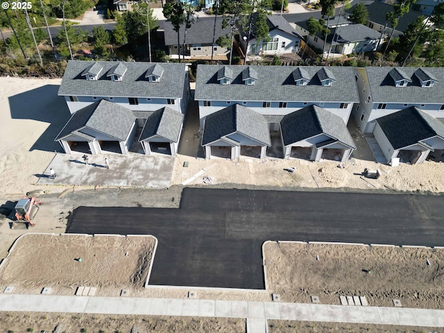 birds eye view of property featuring a residential view