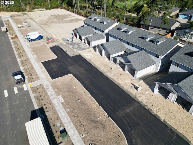 drone / aerial view