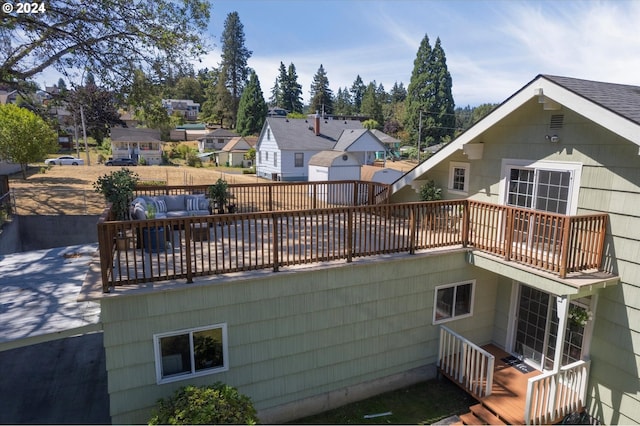 view of side of home featuring a patio