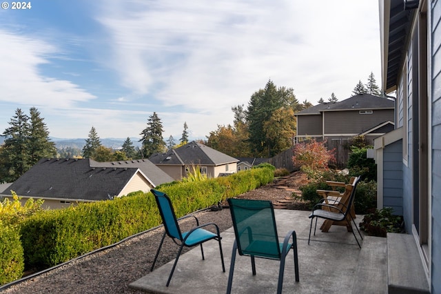 view of patio / terrace