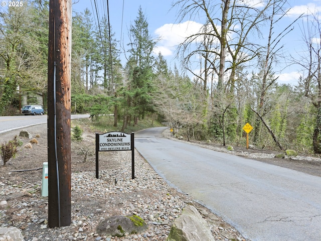 view of street