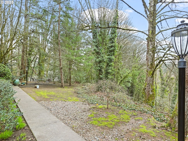 1500 SW Skyline Blvd # 21, Portland, OR 97221 - view of yard with a forest view