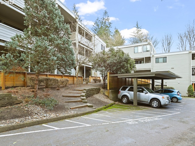 1500 SW Skyline Blvd # 21, Portland, OR 97221 - view of partially covered parking lot