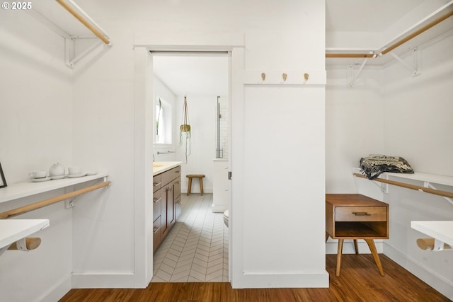 4524 NE 41st Ave, Portland, OR 97211 - walk in closet with wood finished floors