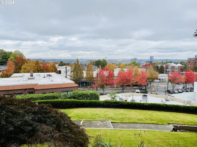 surrounding community featuring a lawn