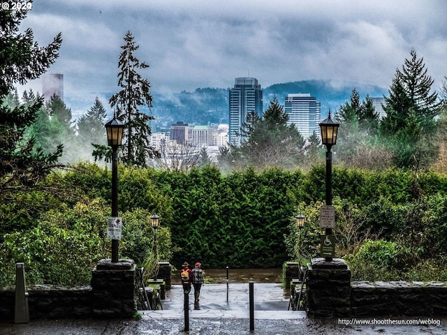 view of home's community with a view of city