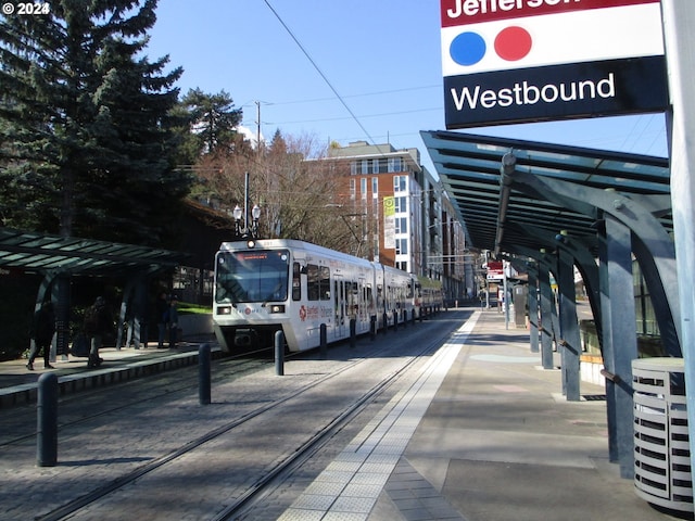 view of street featuring sidewalks