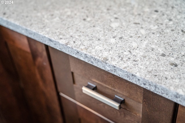 details featuring light stone counters