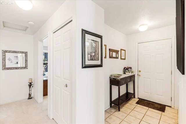 4744 W Powell Blvd Unit K227, Gresham, OR 97030 - entryway with light tile patterned flooring and baseboards