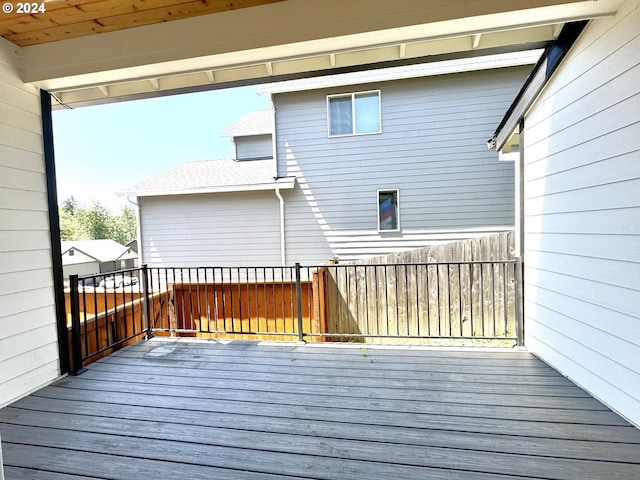 view of deck