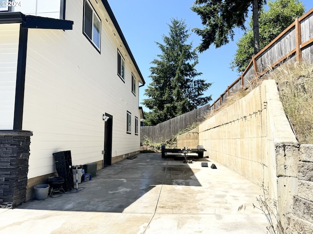 exterior space featuring a patio area