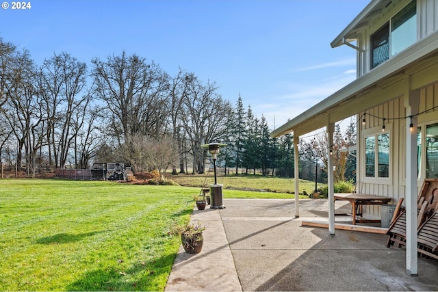 33020 S Dickey Prairie Rd, Molalla, OR 97038 - view of grassy yard featuring a patio