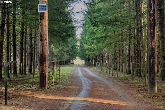 view of street