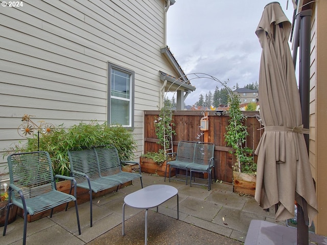 view of patio / terrace