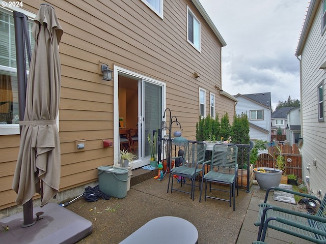 view of patio / terrace