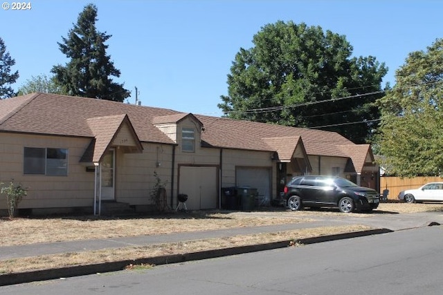 ranch-style house with a garage