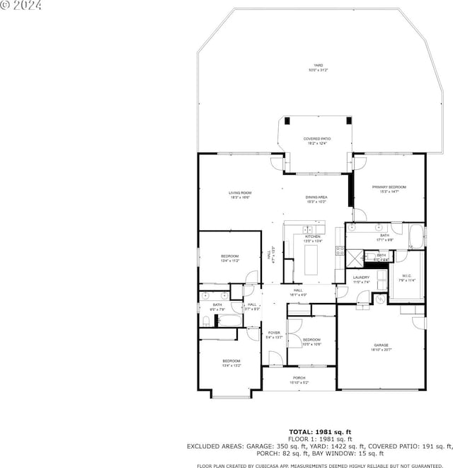 1843 Shelley Rd, Coquille, OR 97423 - home floor plan