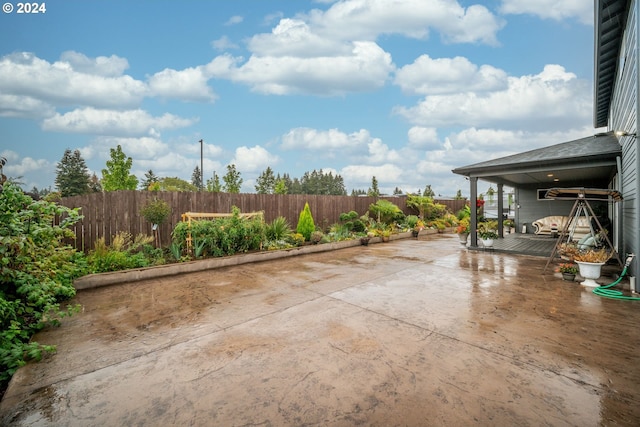 view of patio