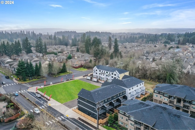 birds eye view of property featuring a residential view