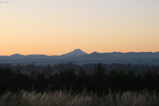 view of mountain feature