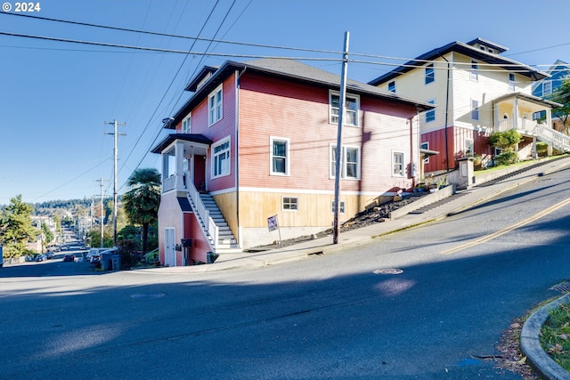 view of property exterior