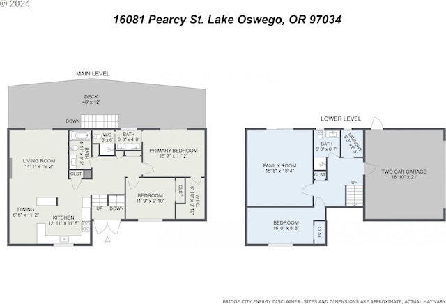 16081 Pearcy St, Lake Oswego, OR 97034 - home floor plan