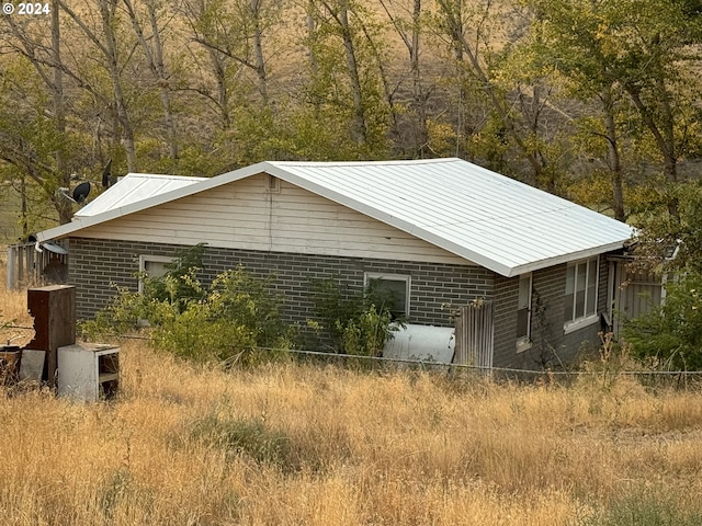 view of side of property