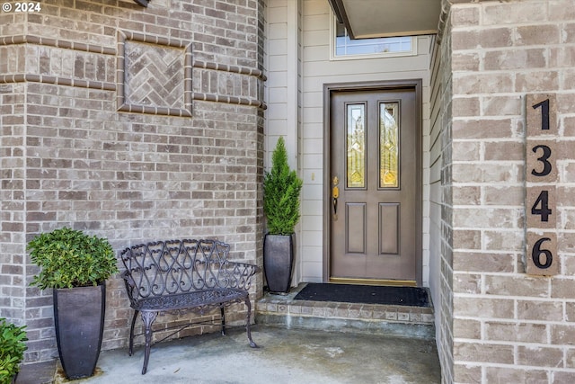 view of entrance to property