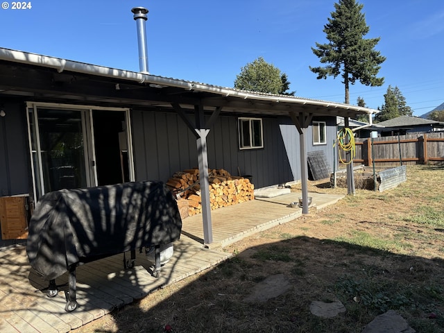 view of rear view of house