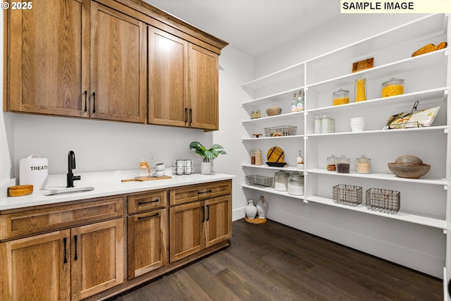 pantry with sink