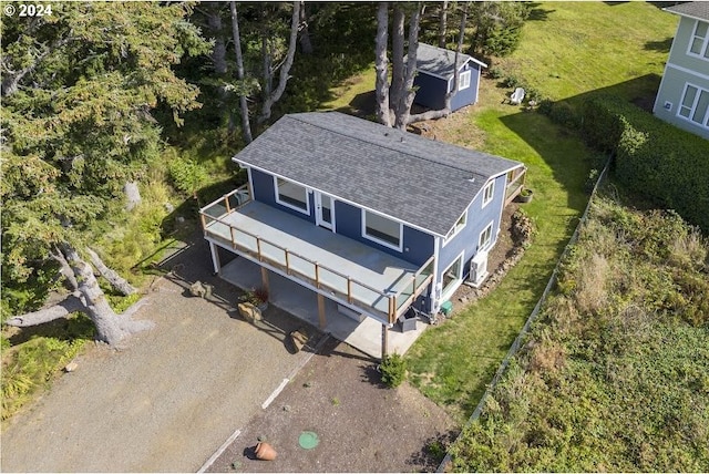 3660 Rocky Creek Ave, Depoe Bay, OR 97341 - view from above of property
