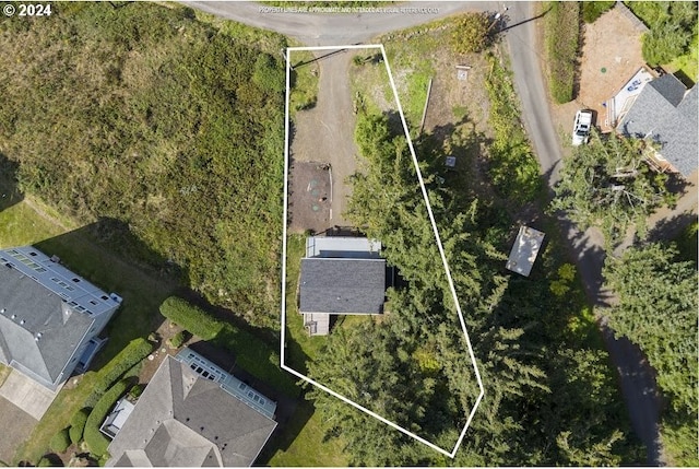 3660 Rocky Creek Ave, Depoe Bay, OR 97341 - view of property location with property parcel outlined