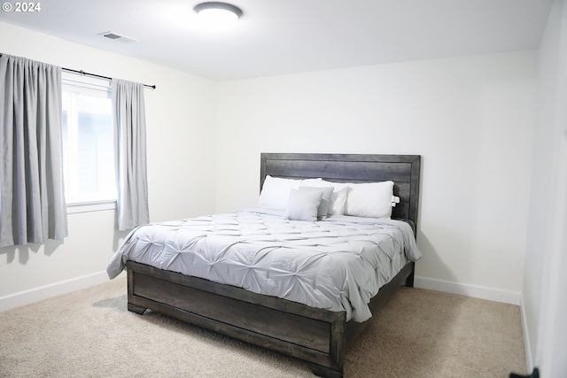 bedroom featuring carpet flooring