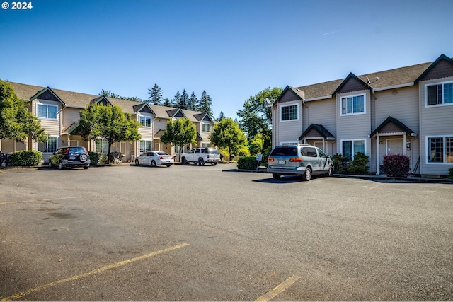 view of vehicle parking