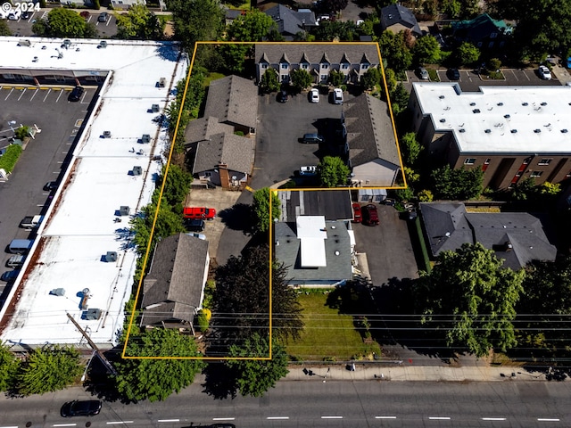 14937 SE Stark St, Portland, OR 97233 - drone / aerial view