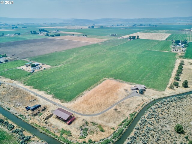 drone / aerial view featuring a rural view