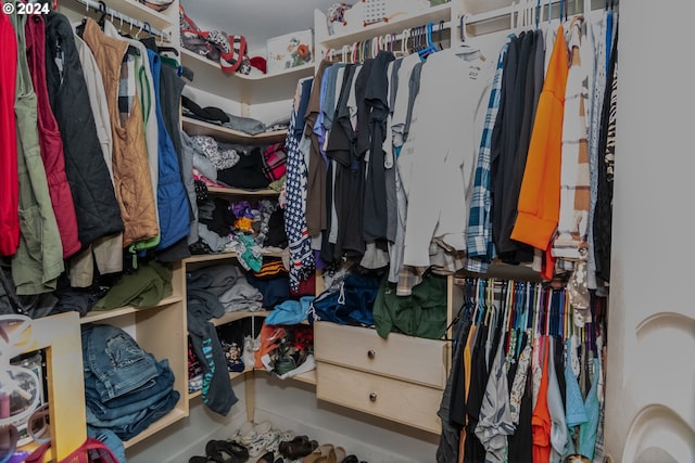 view of spacious closet