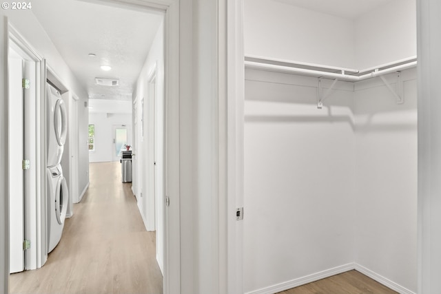 interior space featuring light hardwood / wood-style floors