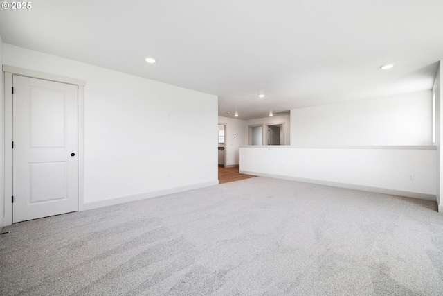 1588 NE 8th Pl, Hermiston, OR 97838 - carpeted spare room with recessed lighting and baseboards