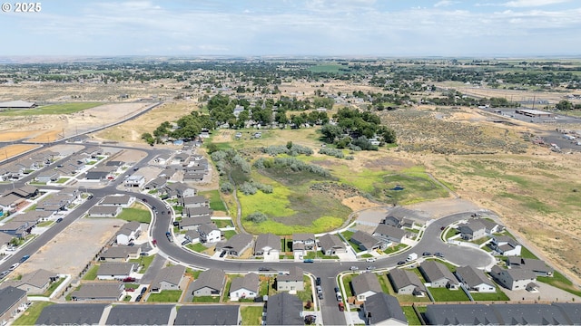 1588 NE 8th Pl, Hermiston, OR 97838 - aerial view of property and surrounding area with nearby suburban area