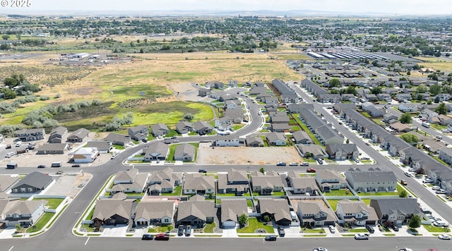 1588 NE 8th Pl, Hermiston, OR 97838 - aerial view of property and surrounding area with nearby suburban area