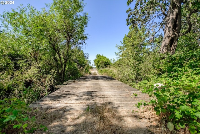 view of road