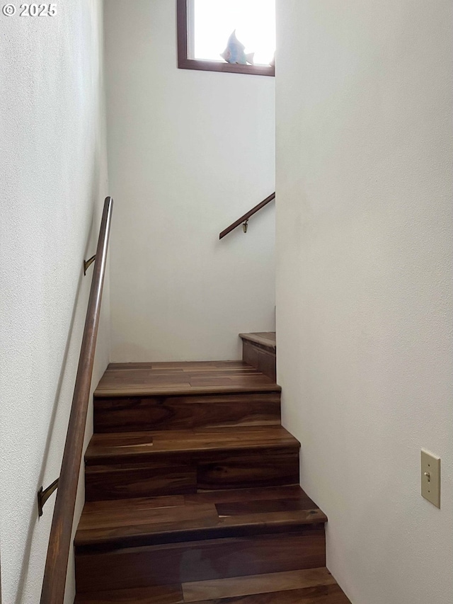 view of stairs