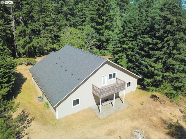 85287 Hemlock St, Florence, OR 97439 - bird's eye view with a wooded view