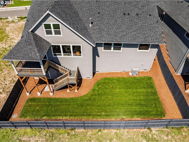 4211 N 11th Way, Ridgefield, WA 98642 - view from above of property