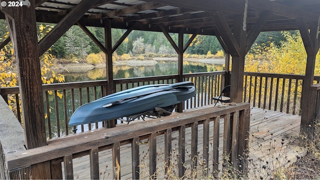 2999 Speaker Rd, Wolf Creek, OR 97497 - deck featuring a water view