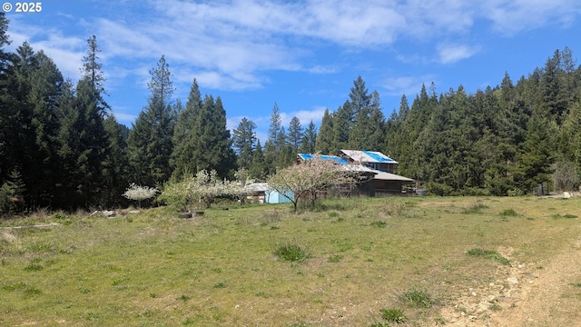 2999 Speaker Rd, Wolf Creek, OR 97497 - view of yard with a view of trees