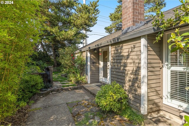 exterior space featuring a patio