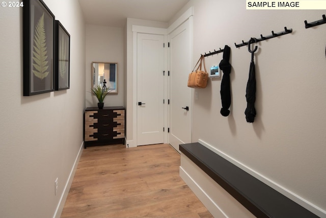 1108 N Helens View Dr, Ridgefield, WA 98642 - corridor featuring light wood-type flooring and baseboards
