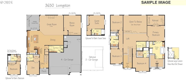 1108 N Helens View Dr, Ridgefield, WA 98642 - floor plan / room layout